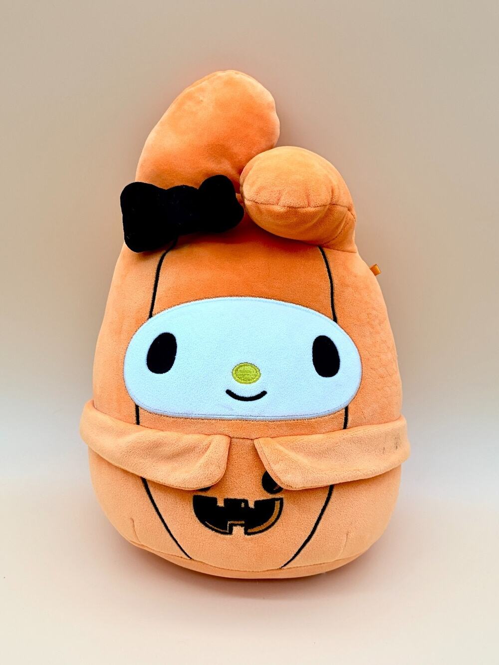 My Melody Squishmallows 8" Plush Sanrio 2024 Halloween Pumpkin Orange Bunny